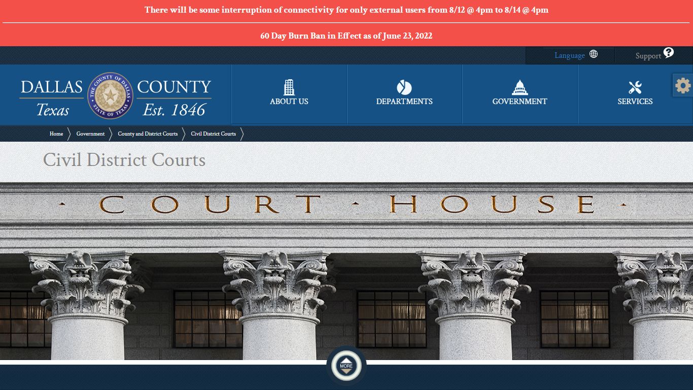 Civil District Courts - Dallas County